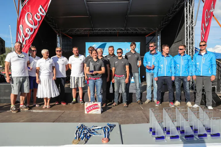 ESTLYS 3 grupi esikolmik  - A. Le Coq 59. Muhu Väina regatt 2016 - foto Erlend Štaub/Postimees