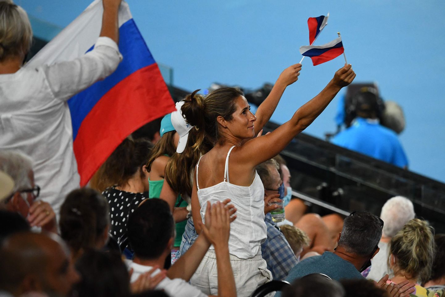 Venemaa tennisesõbrad saavad paraku hõisata.