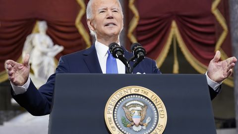 Joe Biden suures kõnes: Trump on ohuks demokraatiale
