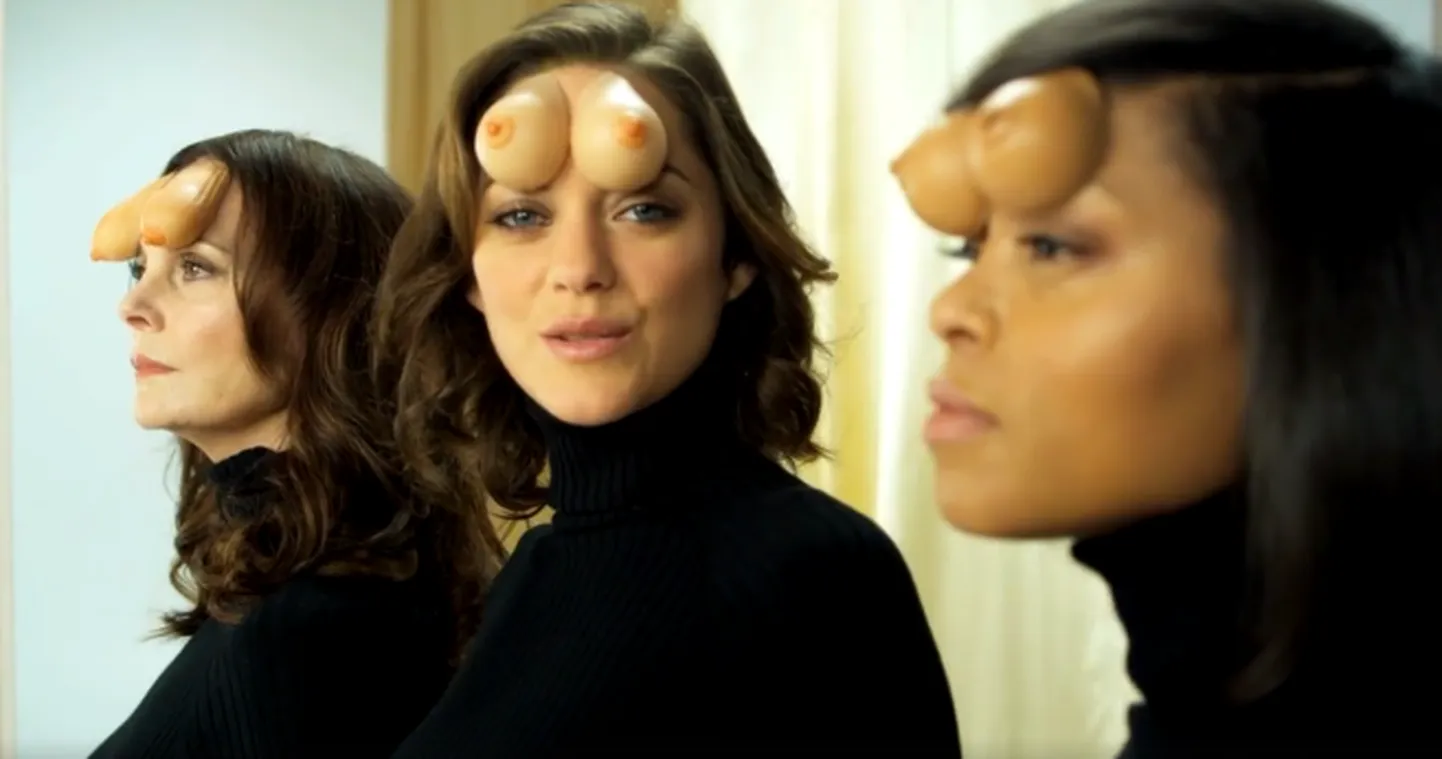 Marion Cotillard vaimukas sketšis