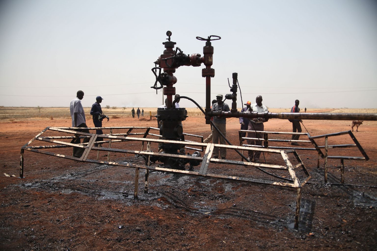 Lõuna-Sudaani naftaväljad.