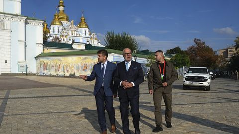 Eesti ja Luksemburgi liidrid vaatasid Kiievis Vene rünnakute tagajärgi