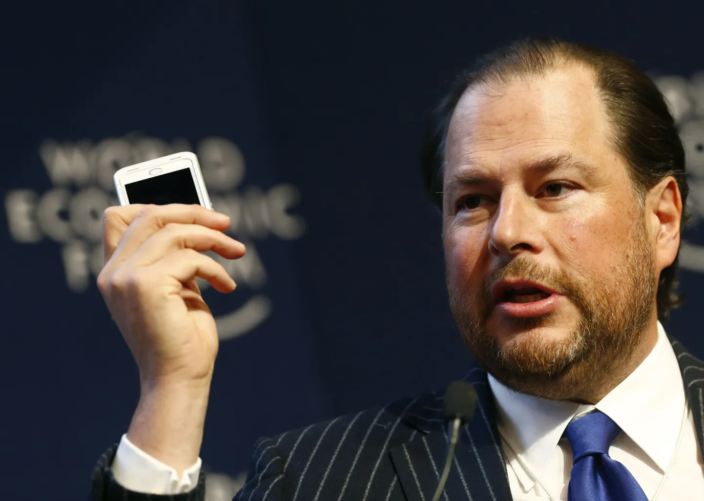 Salesforce.com esimees ja tegevjuht Marc R. Benioff.