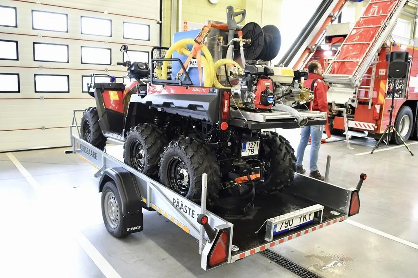 Kokku saab päästeamet 33 komplekti, mis koosnevad ATVst, kustutussüsteemist ja ATV transpordiks vajalikust haagisest.