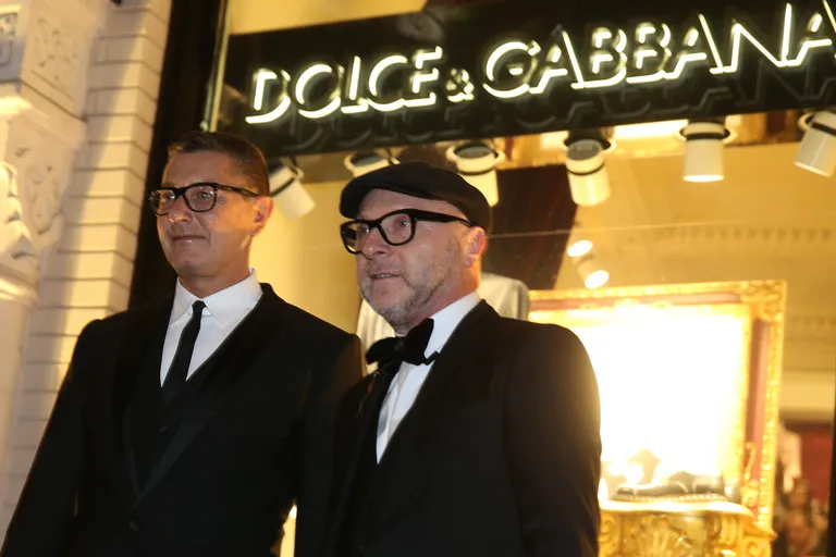 Stefano Gabbana (vasakul) ja Domenico Dolce