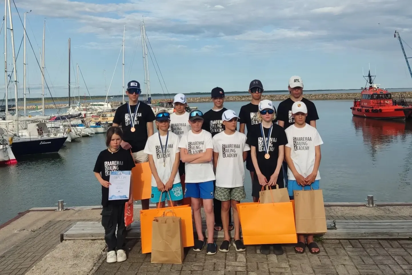Saaremaa Sailing Academy noored