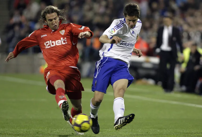Ander Herrera (paremal) 2010. aasatl Real Zaragozat esindamas.