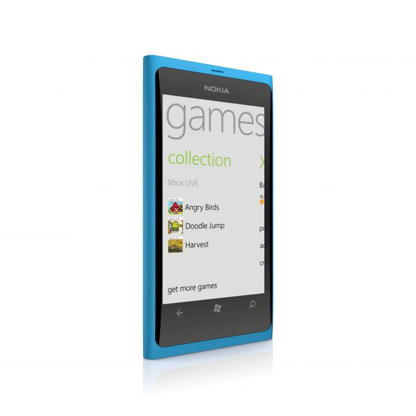 Nokia Lumia 800.