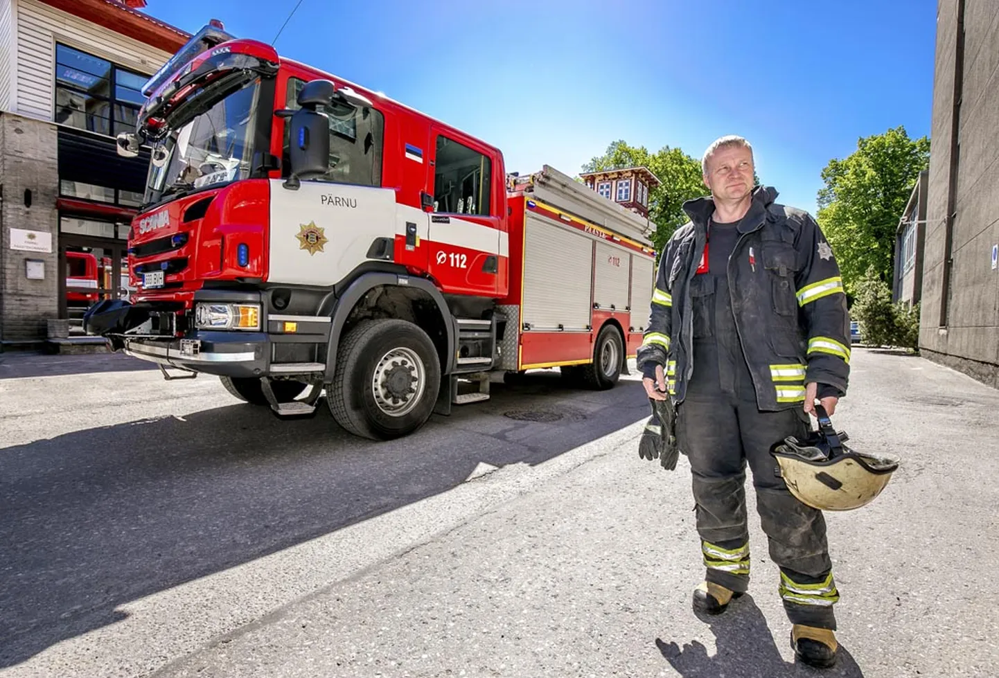 Antti Lääts on Pärnu komando päästja, pääste­auto juht ja sisekaitseakadeemia päästekolledži alarmsõidu lektor.