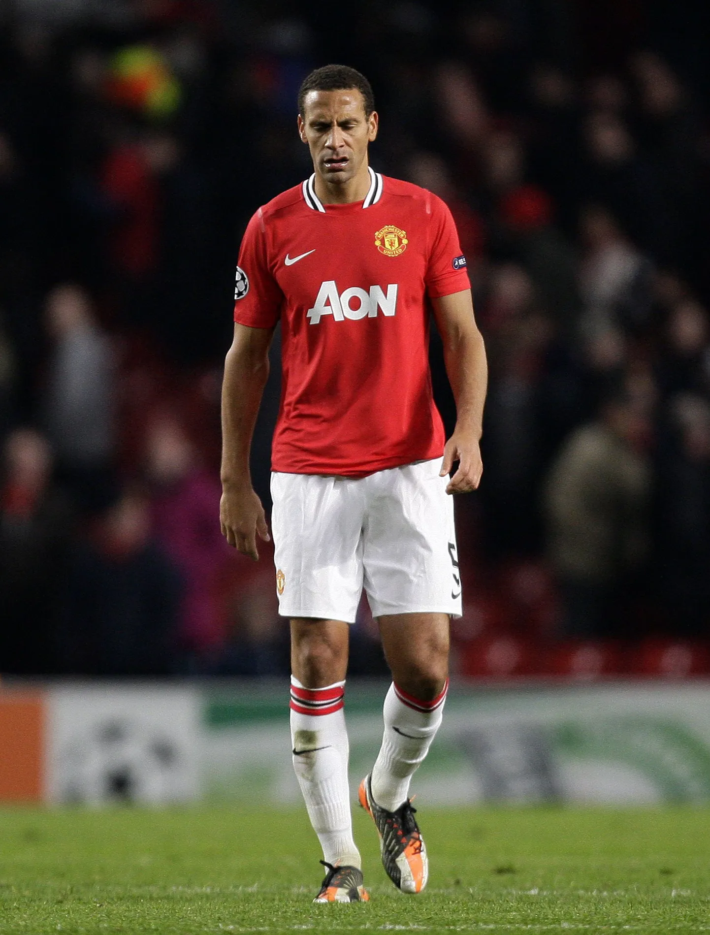 Manchester Unitedi mängija Rio Ferdinand.