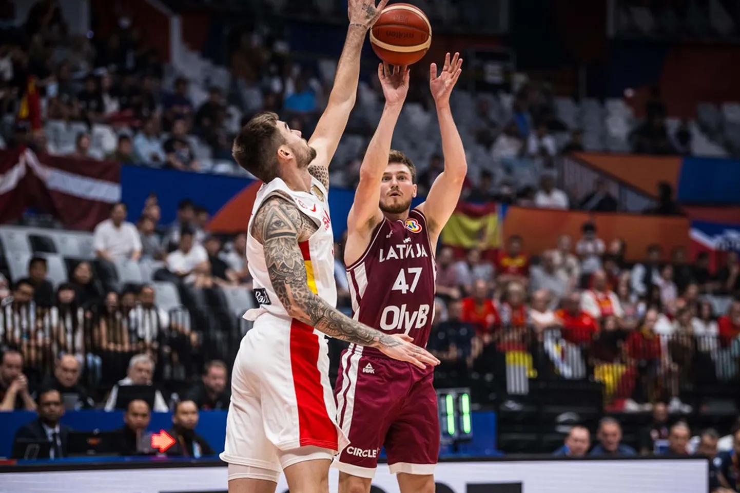 Latvijas basketbolists Arturs Kurucs