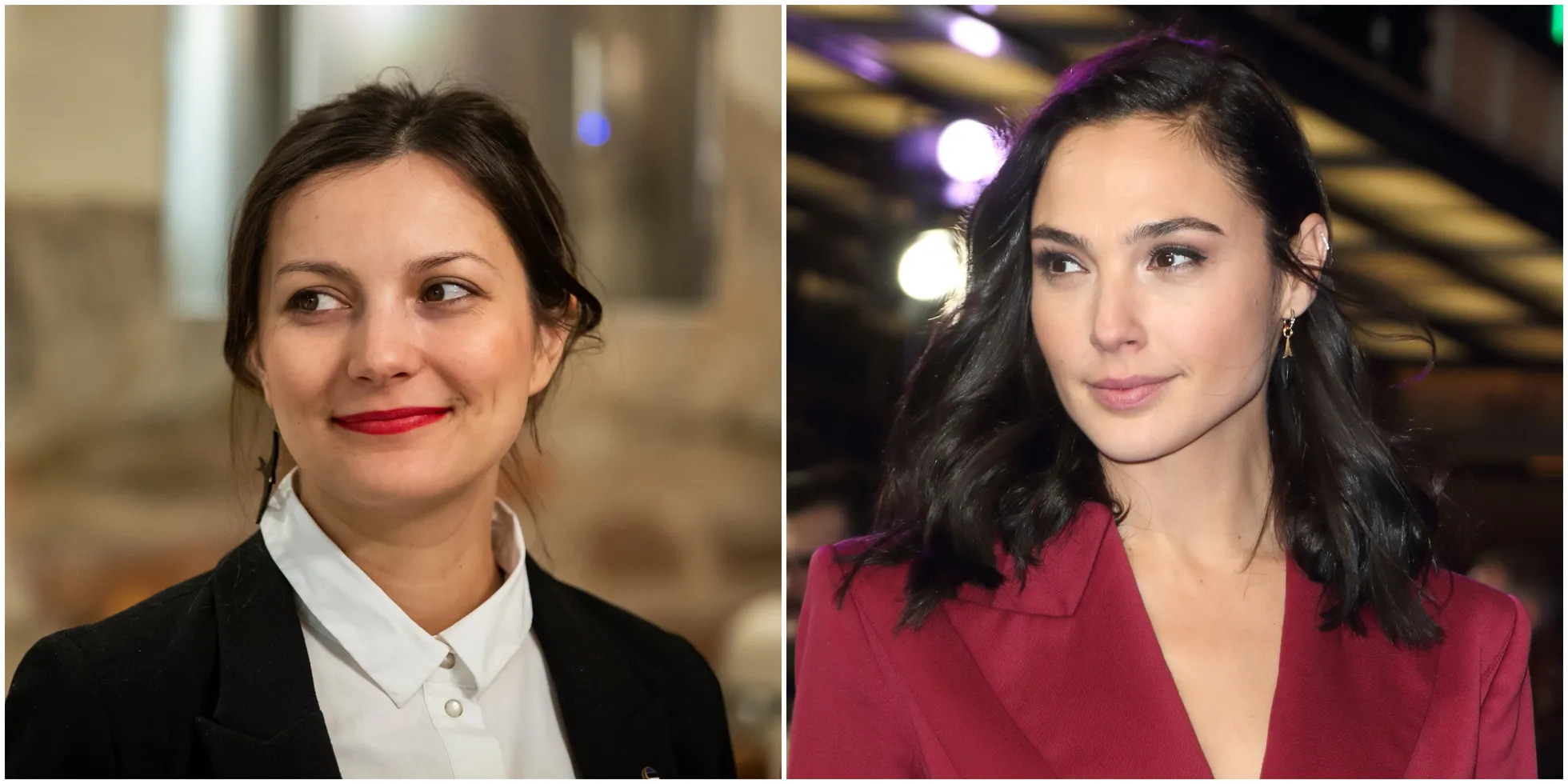 Vasakul: Zuzu Izmailova, foto: Eero Vabamägi, Scanpix. Paremal: Gal Gadot, foto: ROS/Capital Pictures/Scanpix.