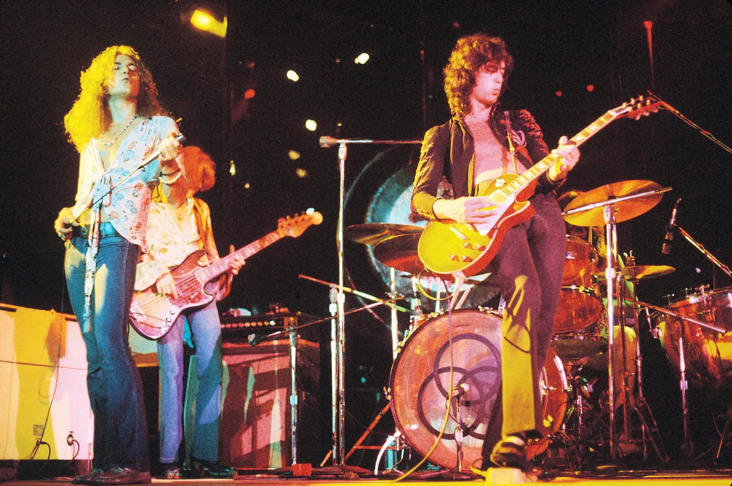 Led Zeppelin - Robert Plant, John Paul Jones, Jimmy Page ja John Bonham