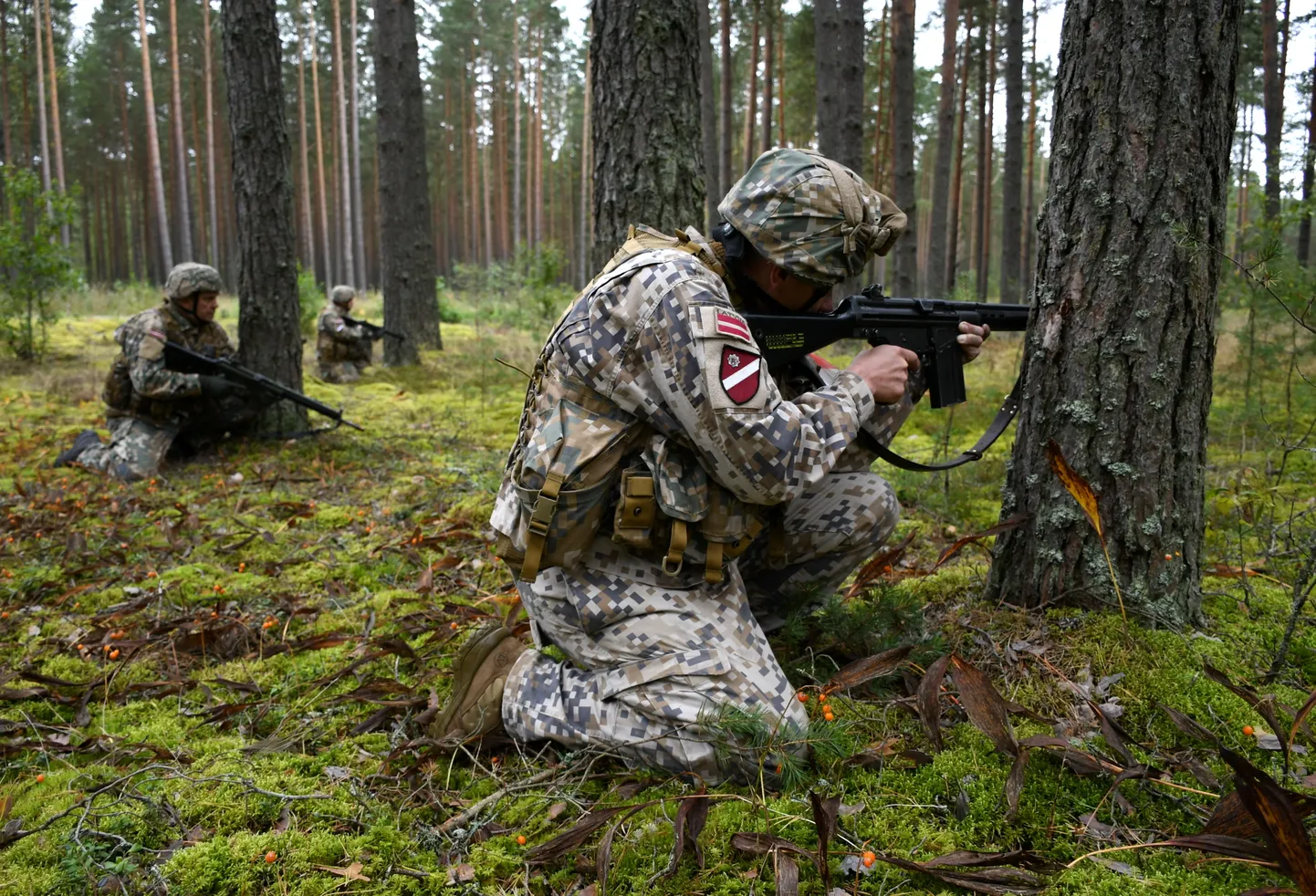 Militārās mācības "Namejs 2022" Augšdaugavas novadā.