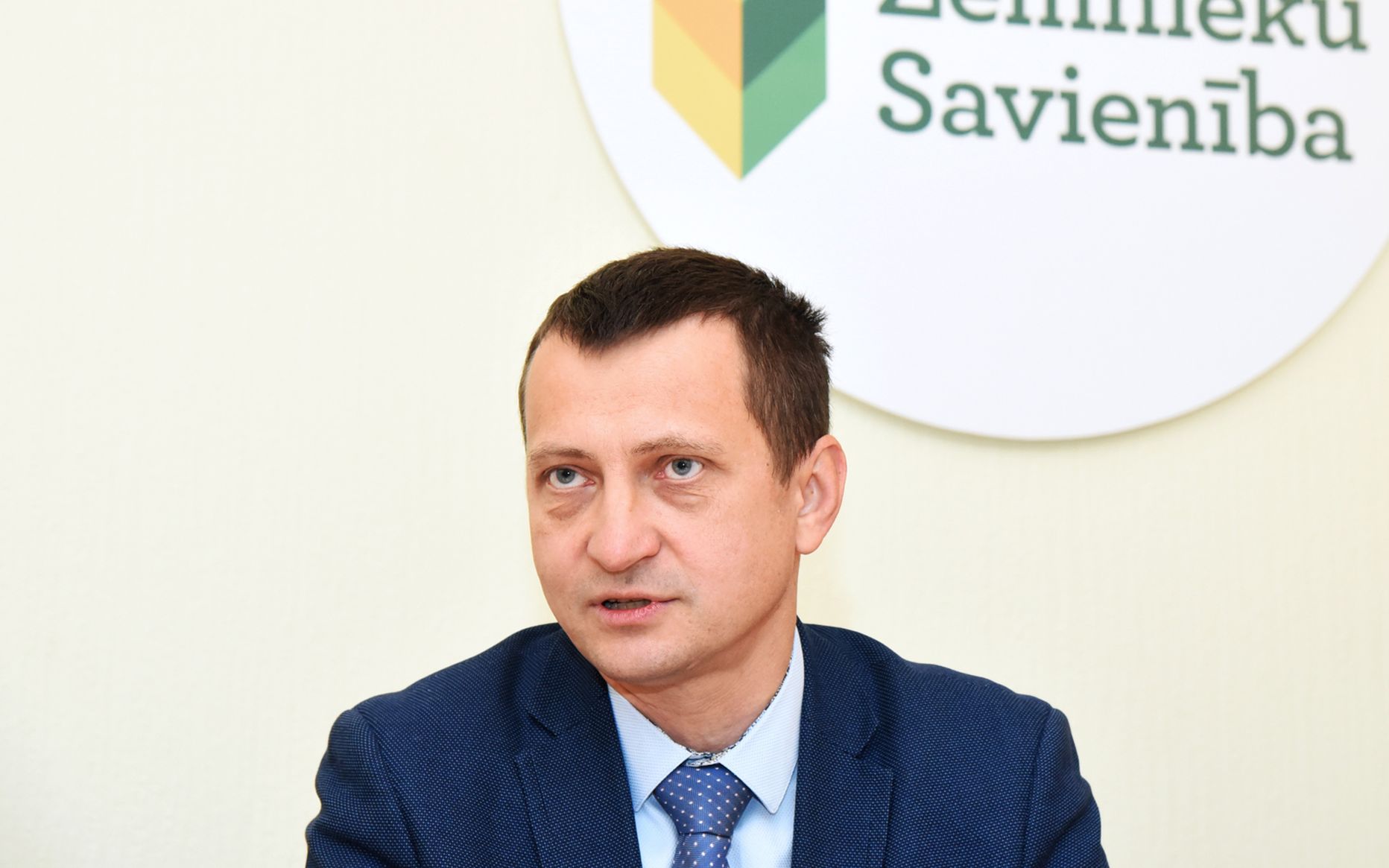 Zaļo un zemnieku savienības valdes priekšsēdētājs Armands Krauze