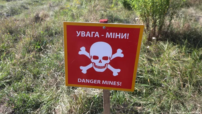 Считается, что на территории Украины находятся около 2 миллионов мин.