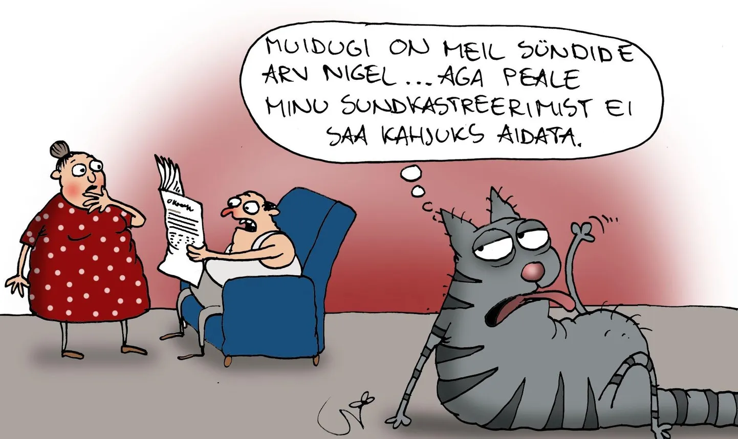 Urmas Nemvalts joonistab FOTO: Urmas Nemvalts