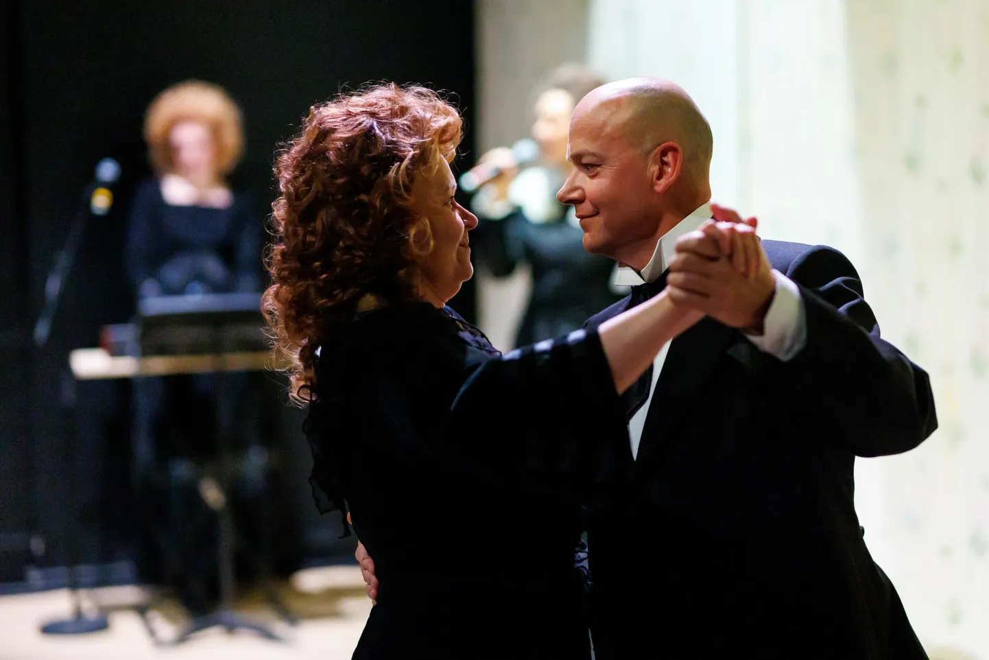 «M&M ehk Kosjakased» Endla teatris. Karin Tammaru ja Tambet Seling.