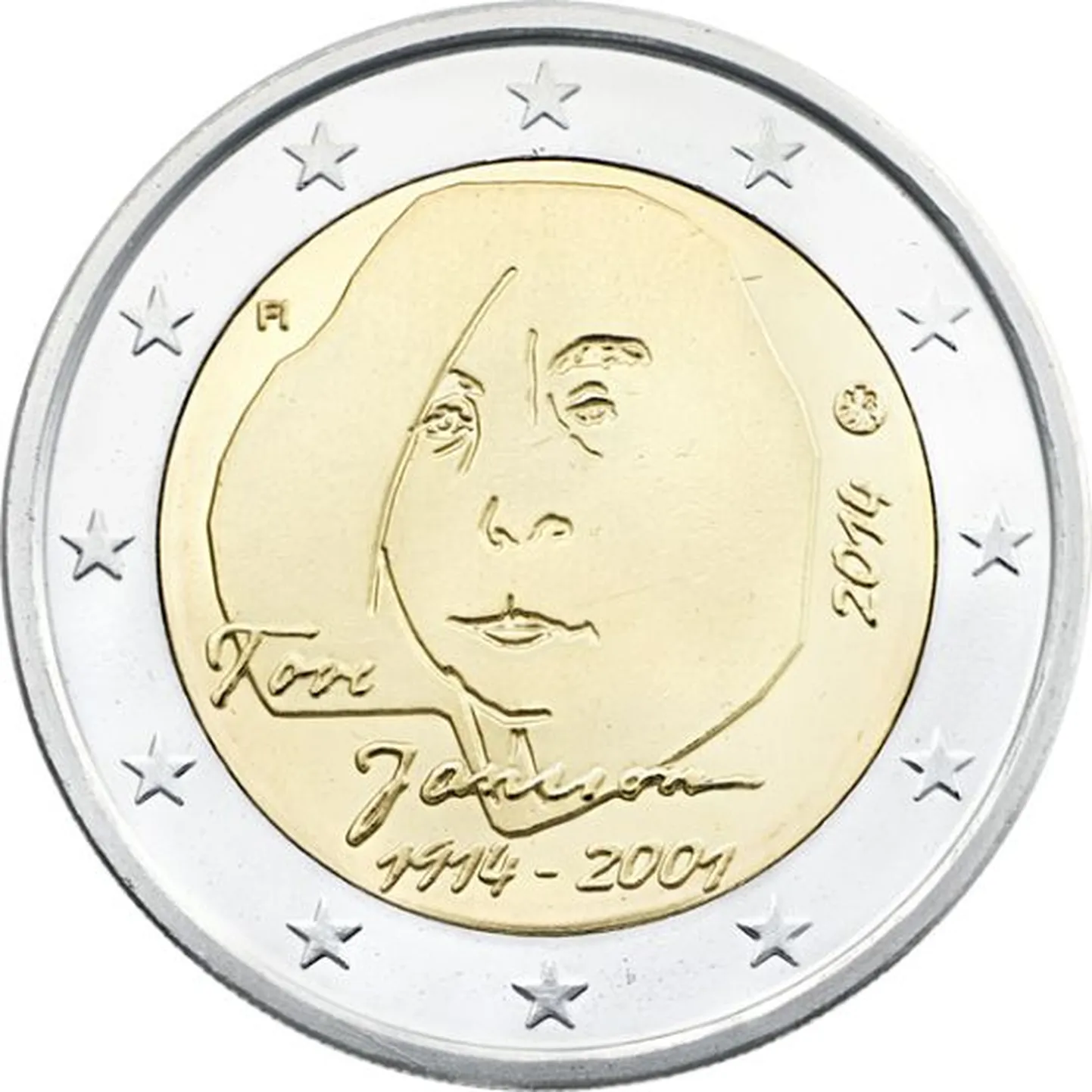 Mälestusmünt Tove Janssoni auks.