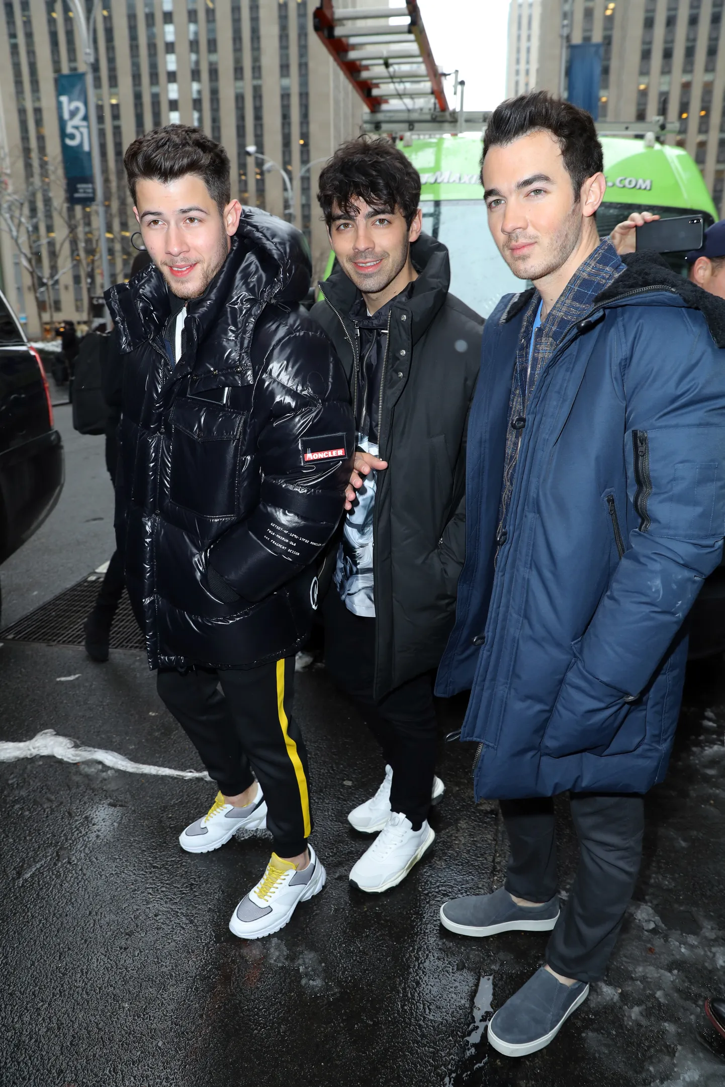 Nick Jonas, Joe Jonas ja Kevin Jonas.