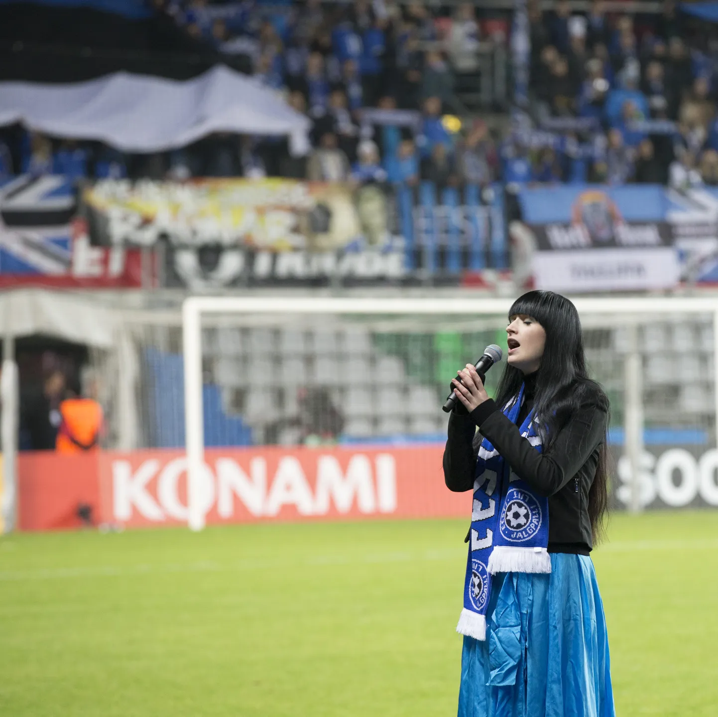Sandra Nurmsalu
Eesti vs Shveits, jalgpall. 

lt/Foto: LIIS TREIMANN