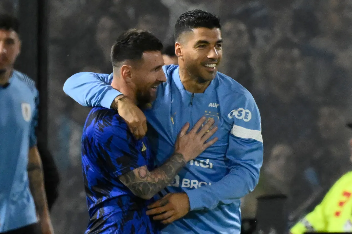 Lionel Messi ja Luis Suarez.
