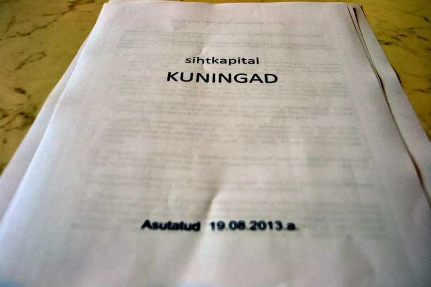 Kuningate sihtkapital
