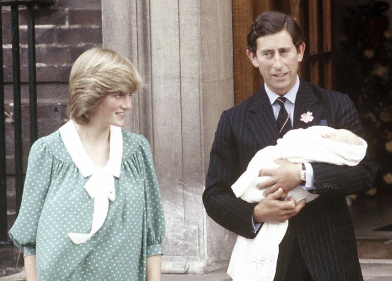 Prints Charles, printsess Diana ja vastsündinud prints William