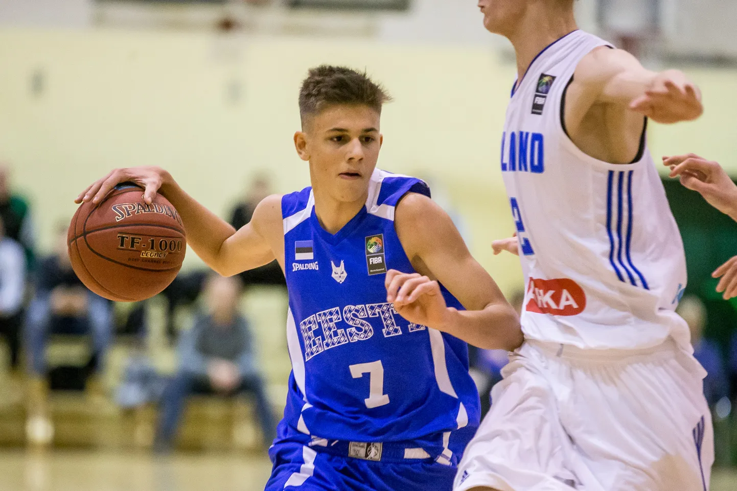 U16 Eesti vs Soome. FOTO:SANDER ILVEST/POSTIMEES