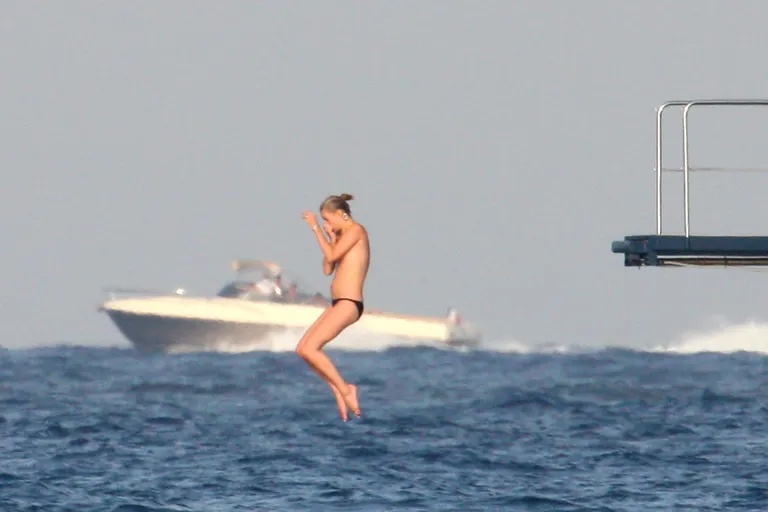 Kate Moss 2013 St. Tropezis