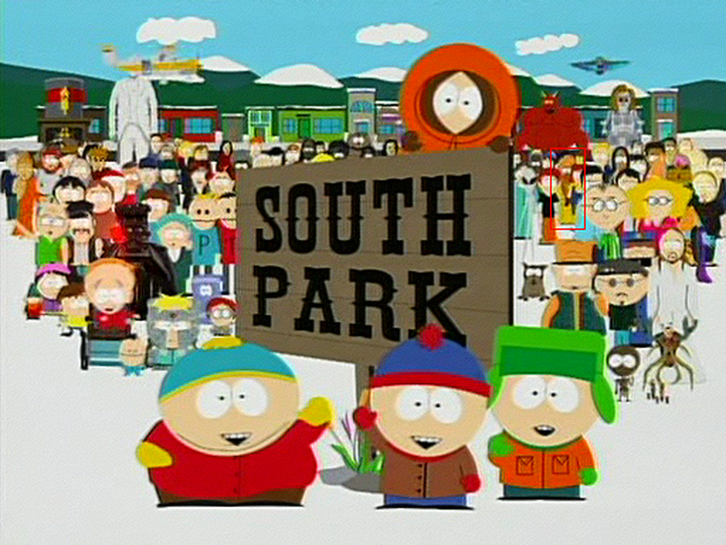 Kaader joonissarjast «South Park».