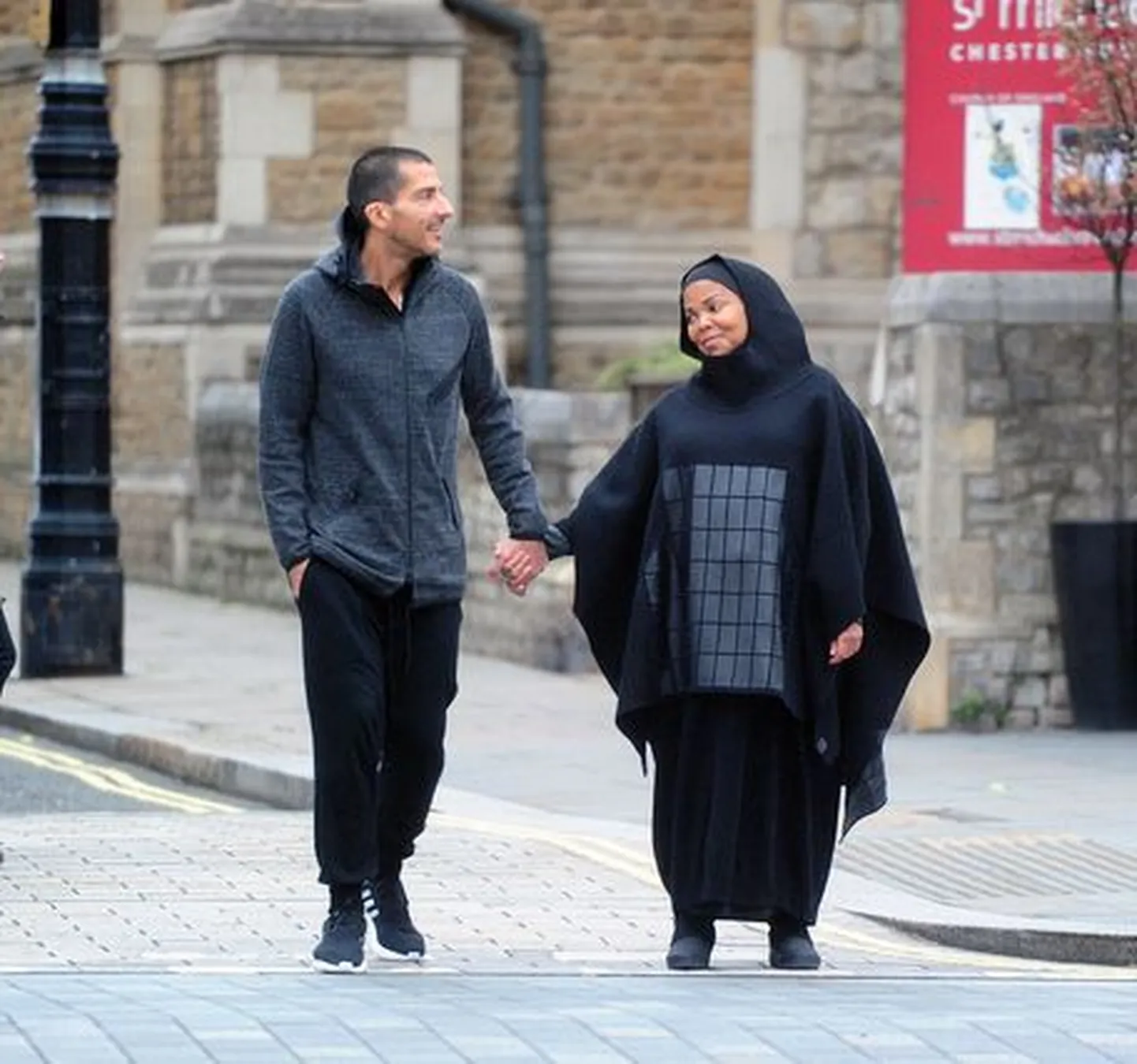 Janet Jackson koos abikaasaga