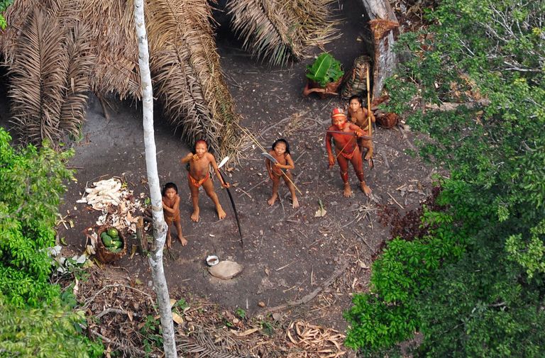 Amazonase Yanomami hõimugrupi liikmed / Scanpix