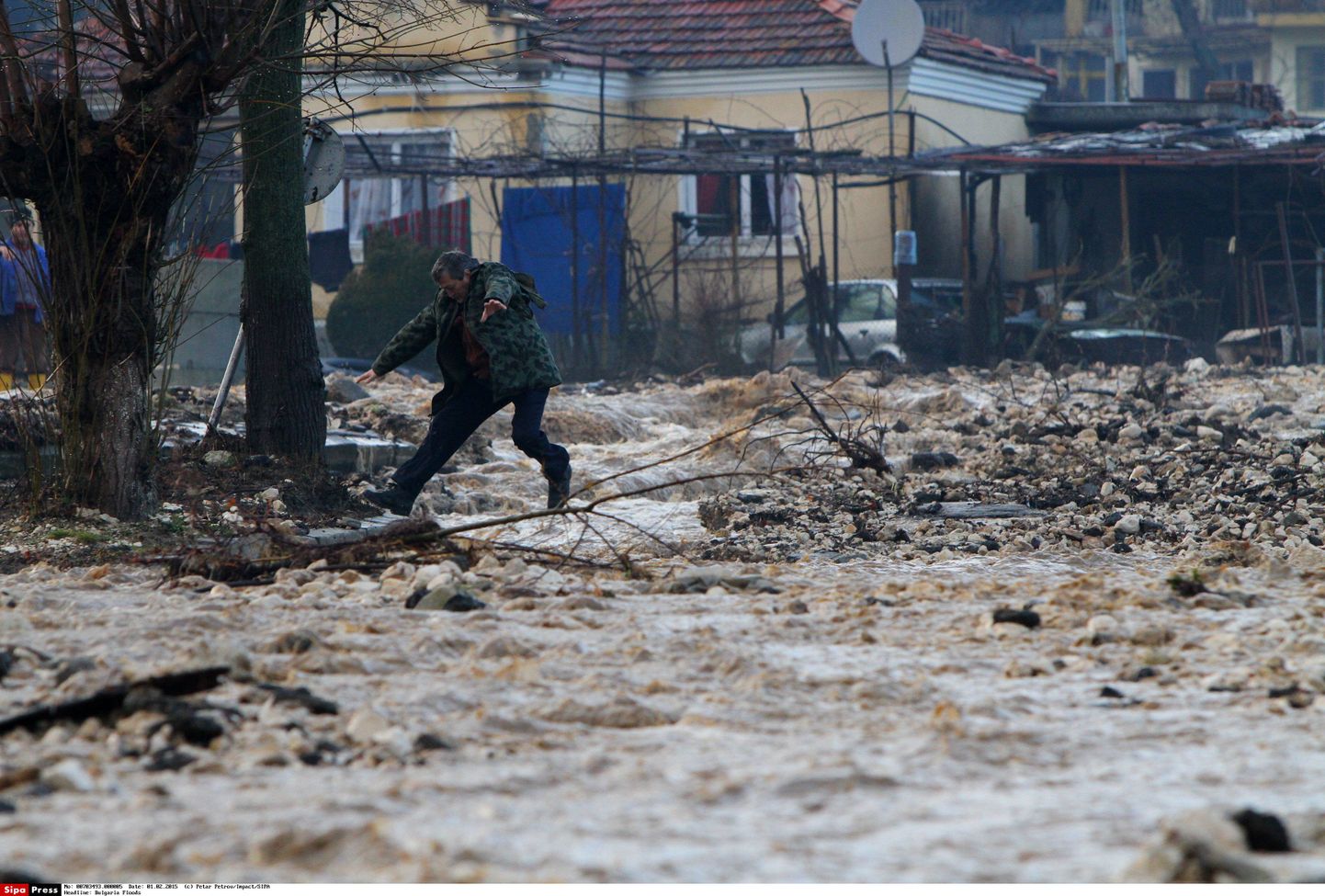На Балканах наводнение.