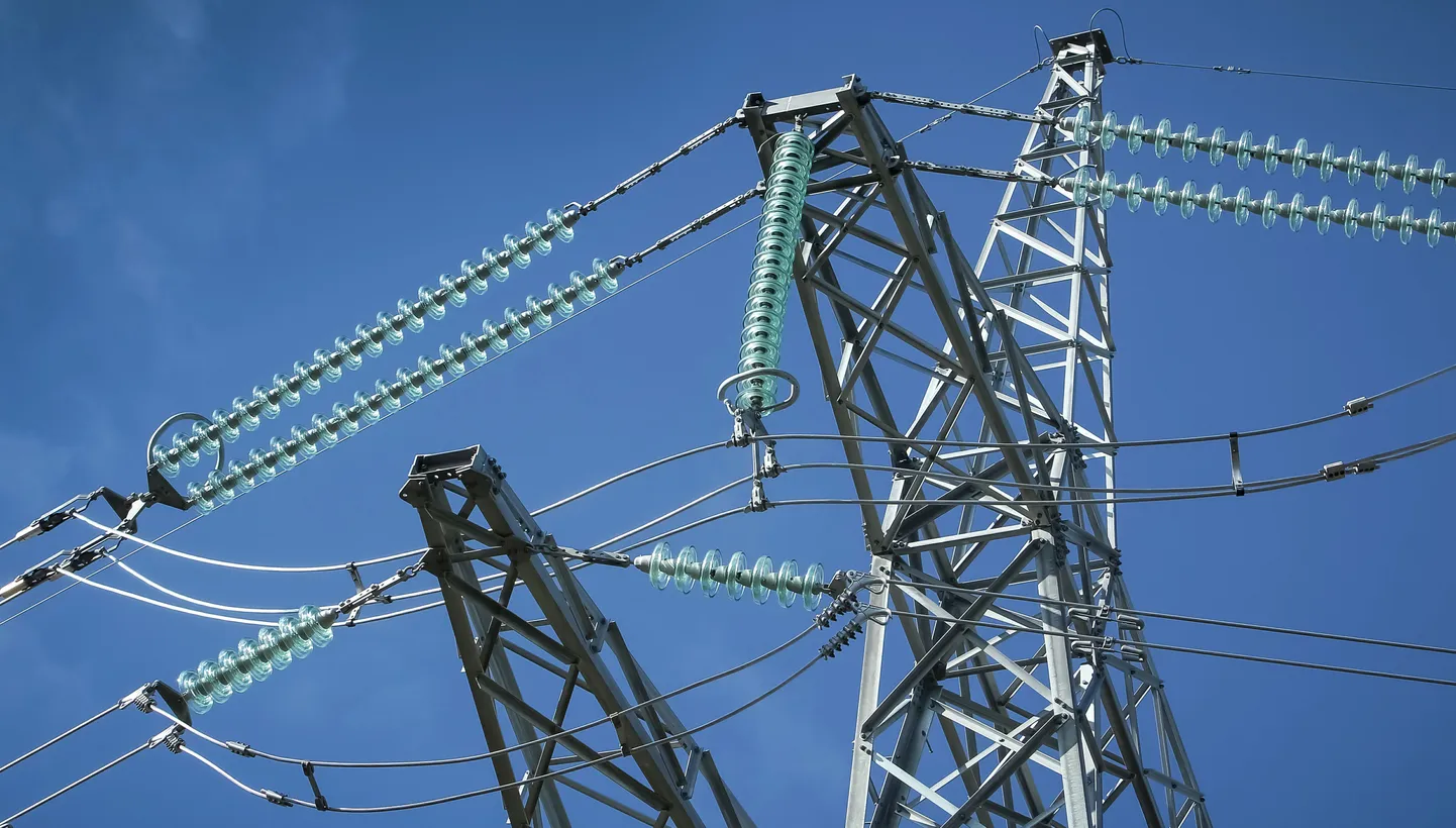 Elektriliinid. Foto on illustratiivne.
