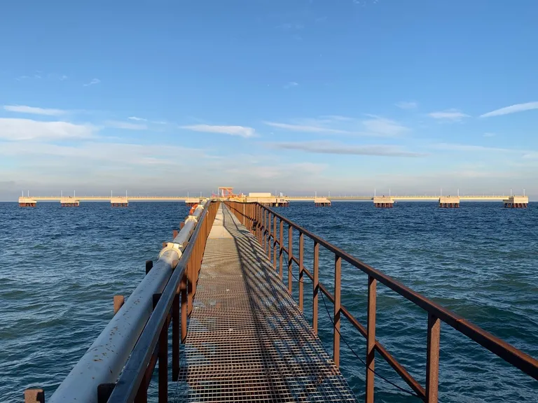 LNG terminali haalamiskai, Pakri poolsaar, Lääne-Harju vald, Harju maakond