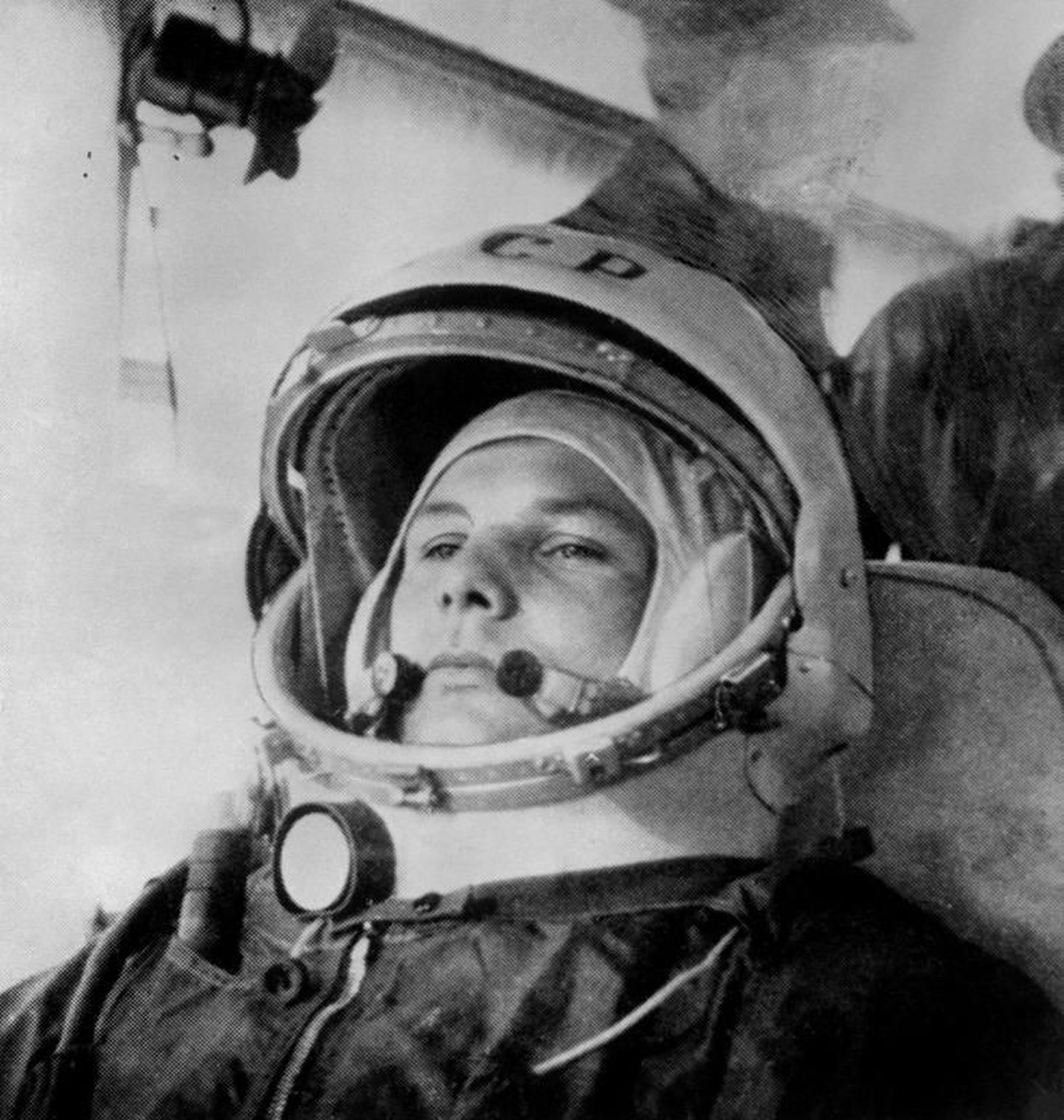 Esimene kosmosesse lennanud inimene Juri Gagarin.