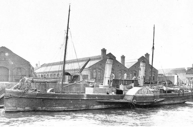At the start of World War I, the British warship CS Alert cut German telegraph cables in the Atlantic, depriving the enemy of external communications.