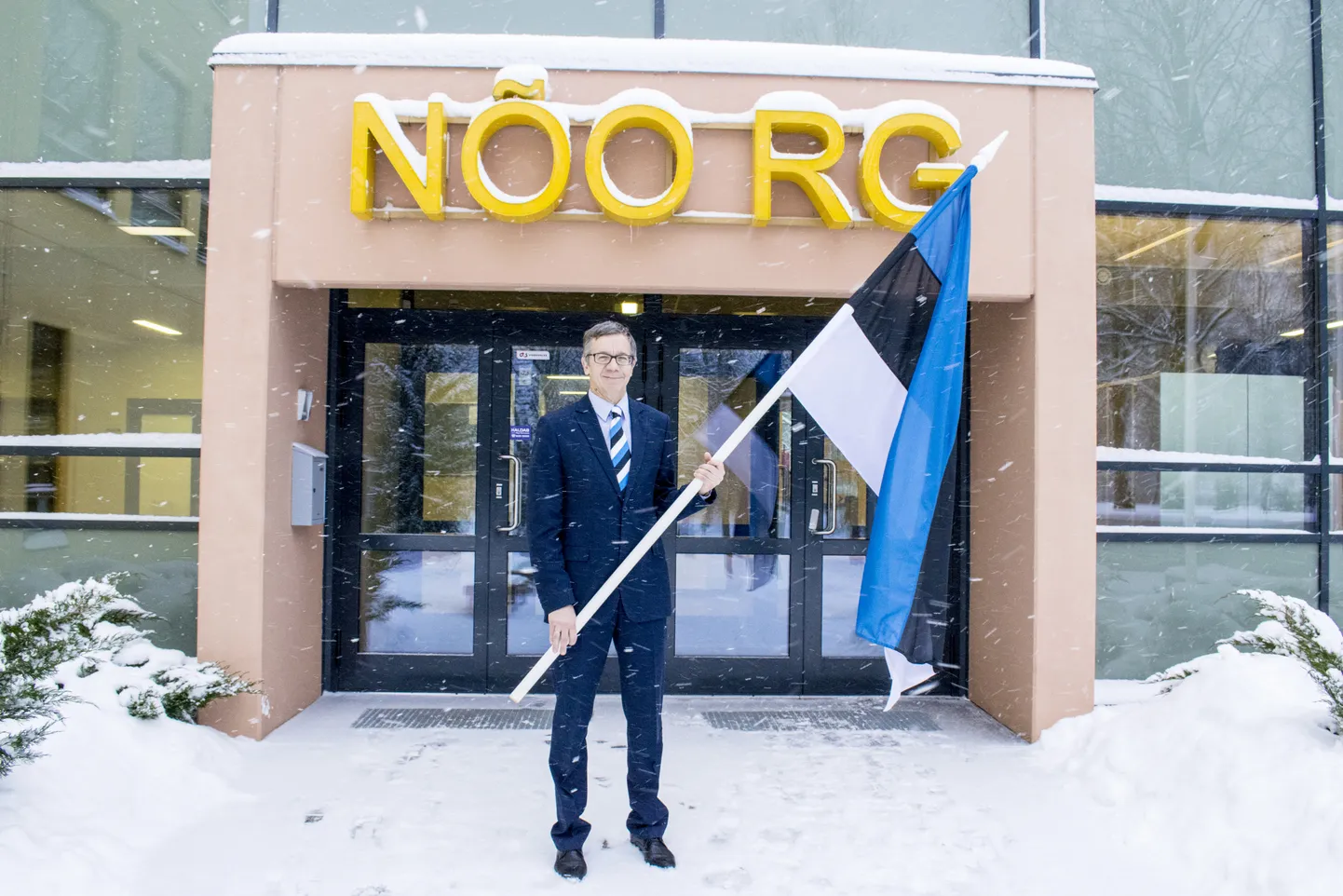 Nõo reaalgümnaasiumi direktor Jaanus Järveoja.