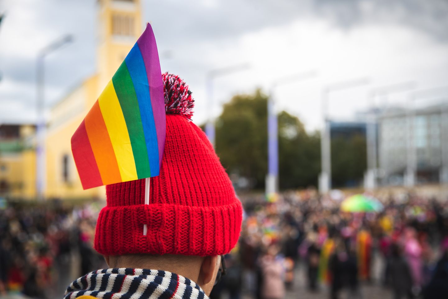 18.10.2020, Tallinn. Heameeleavaldus Kõigi Õigus Abielule Vabaduse väljakul.