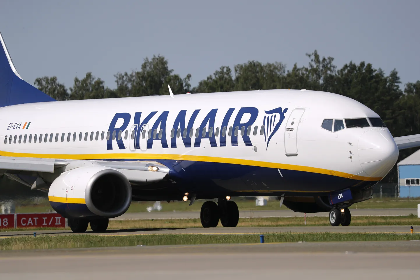 Rayanair lennuk.