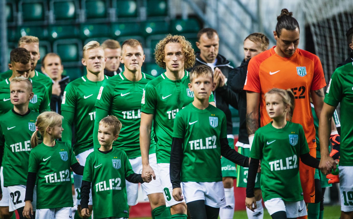 FC Flora alistas täna Lillekülas Narva Transi 1:0.