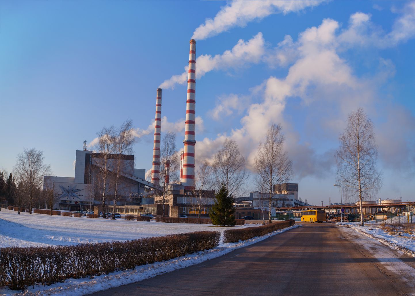 Narvas elektrostacija.