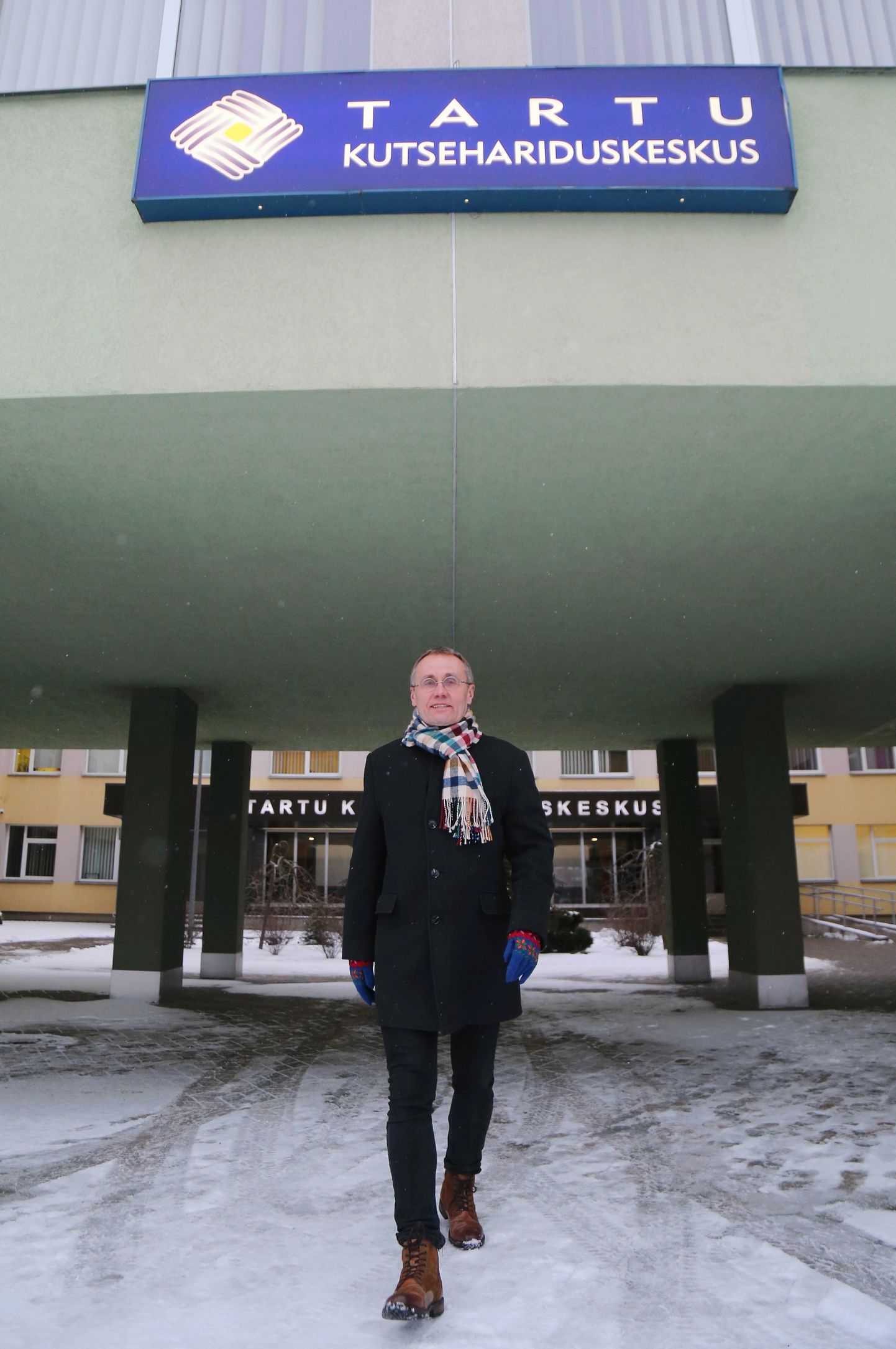 Tartu kutsehariduskeskuse värske direktori Tõnis Lukase kabinet asub Kopli tänava õppehoones, kuid seal tööle asumiseks kulub veel paar nädalat.