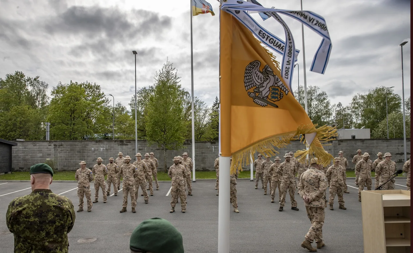 Iraagis teenistust alustanu Kaitseliidu üksuse ESTGUARD 4 koosseisus teenivad Järva maleva kaitseliitlased kapral Tõnu Nurk ja kapral Sven Eric Tamme ning kontingendi vanema kohuseid täidab kolonelleitnant Kuido Pettai.