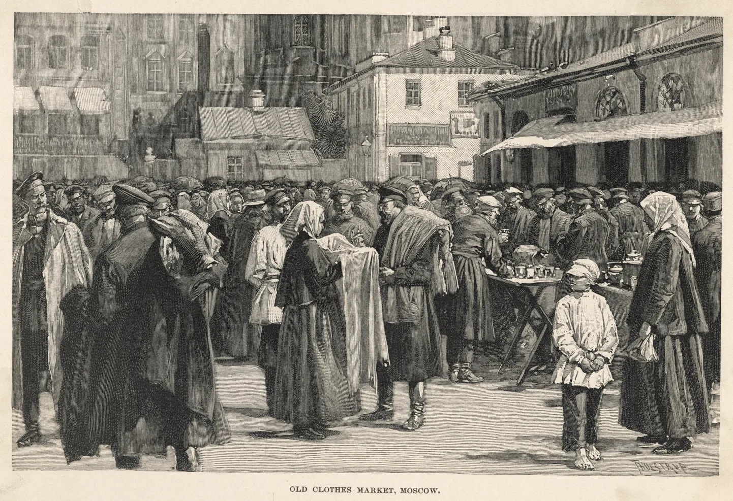 Turg Moskvas. 1889.