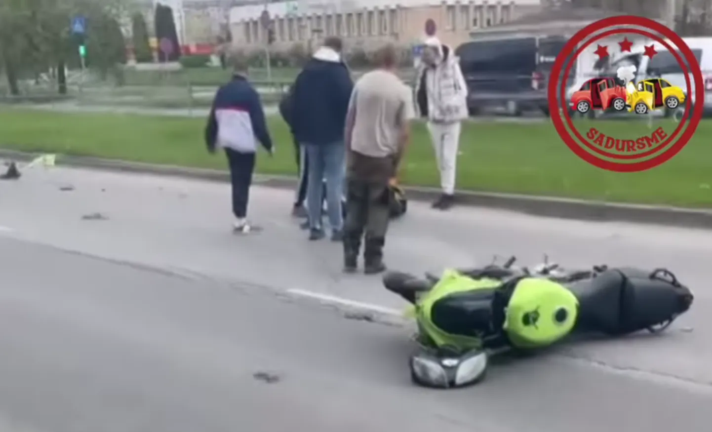 Серьезная авария в Плявниеках
