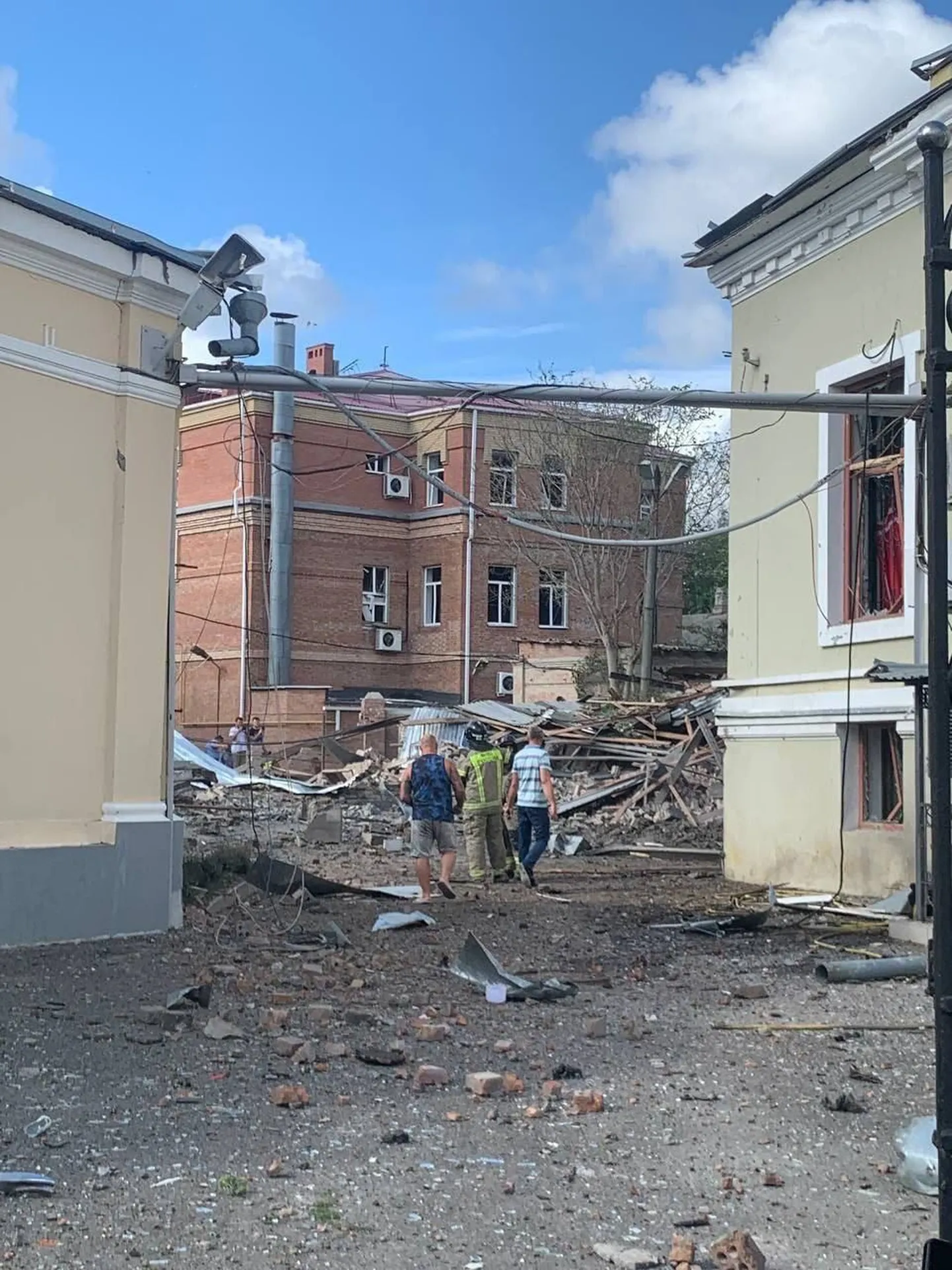 Взрыв в Таганроге