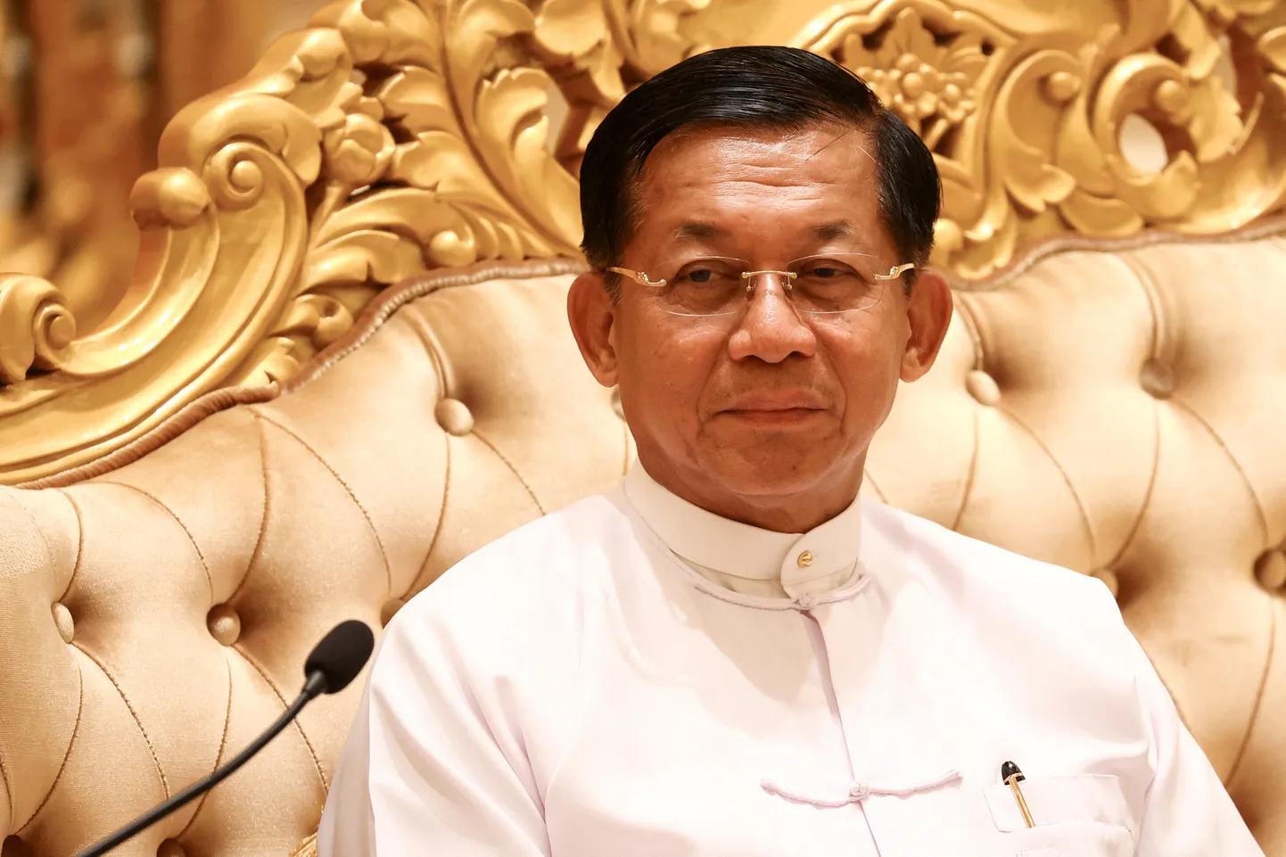 Myanmari sõjaväehunta juht Min Aung Hlaing.