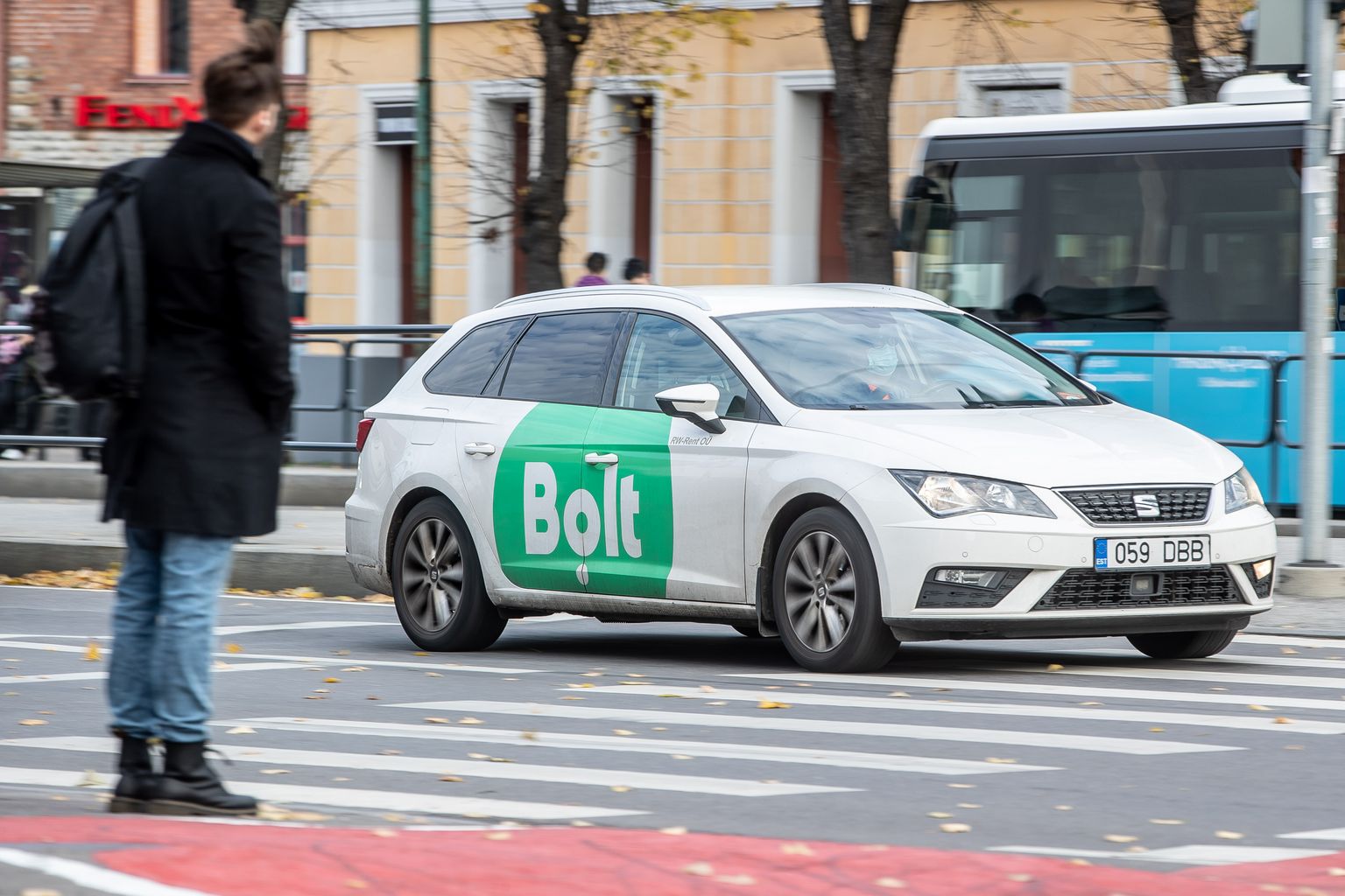 Bolt takso Tallinnas. Klient kirjeldas kahte juhtumit, kus taksojuht rääkis temaga vaid vene keeles.